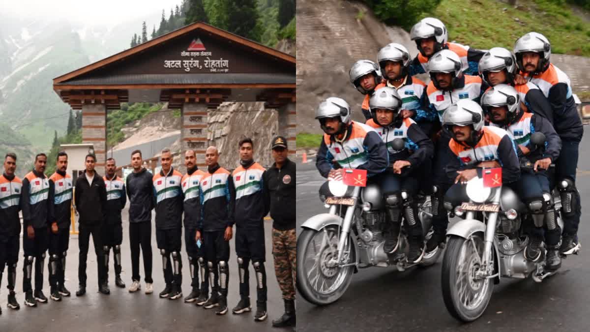 ARMY WORLD RECORD AT ATAL TUNNEL