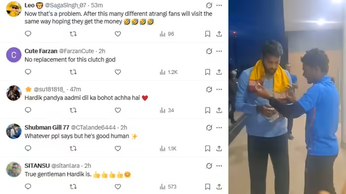 Hardik Pandya Meets Odia Fan