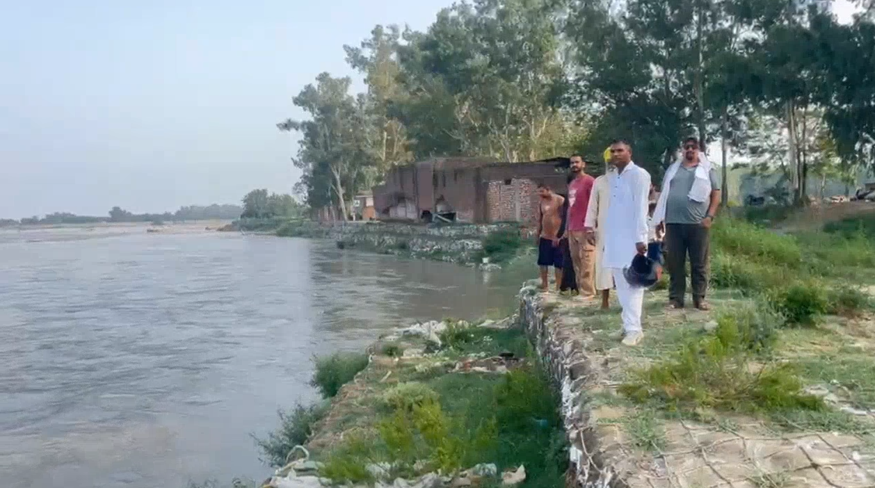 Water in the Ravi River