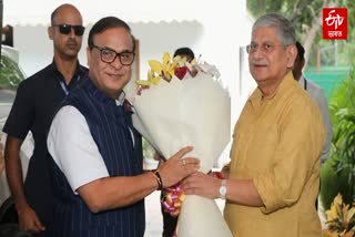 HBS meets minister lalan singh