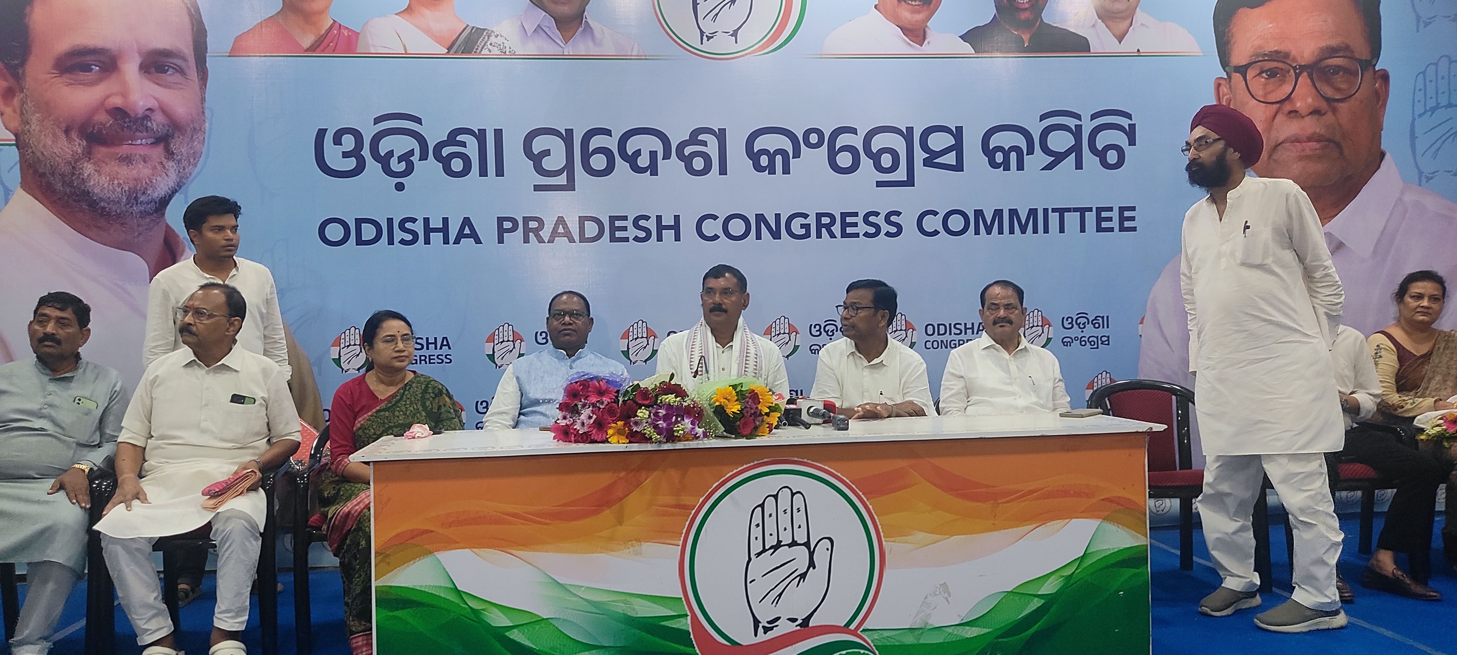 Congress lalaji desai in Bhubaneswar