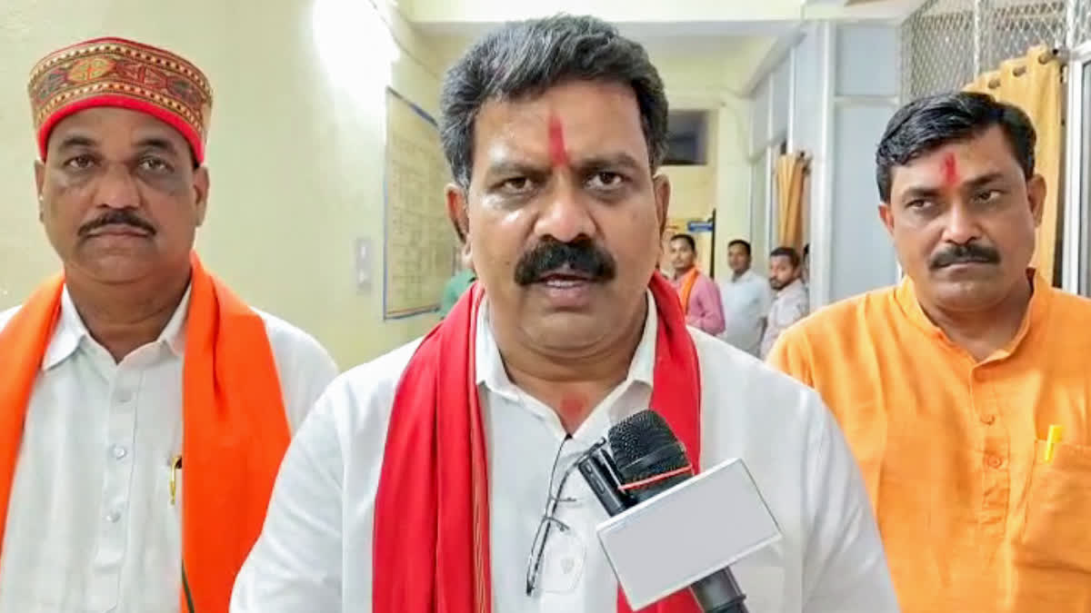 A file photo of Chhattisgarh Home Minister Vijay Sharma.