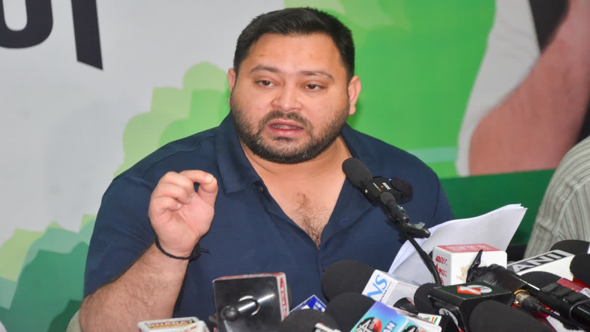 Tejashwi Claims His Name Missing In Draft Electoral Rolls Tejashwi Claims His Name Missing In Draft Electoral Rolls; Bihar Deputy CM Refutes