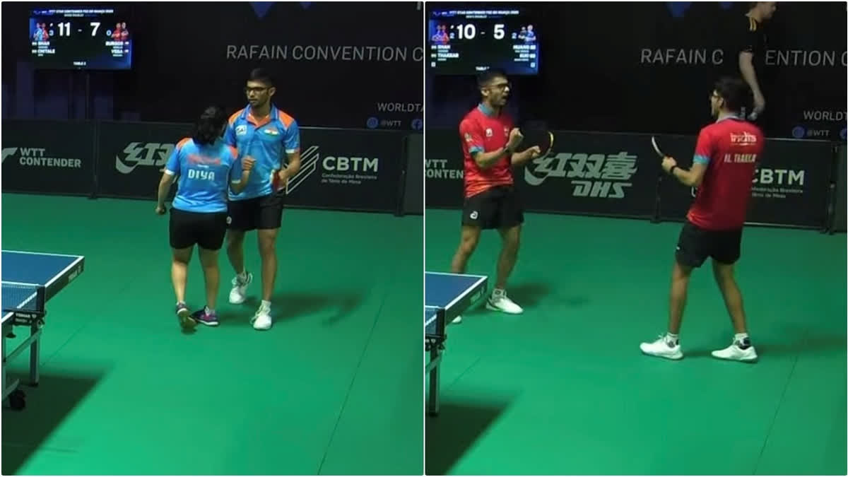 WTT Star Contender Indian Pair Creates History