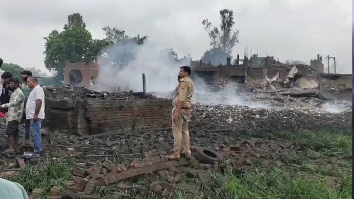 UP: Kaushambi Firecracker Factory Blast Toll Rises To 13, Properties Of Accused To Be Seized