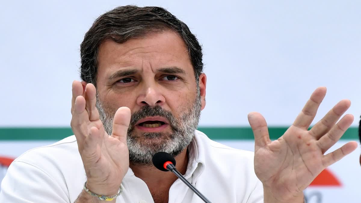 કોંગ્રેસ નેતા રાહુલ ગાંધી