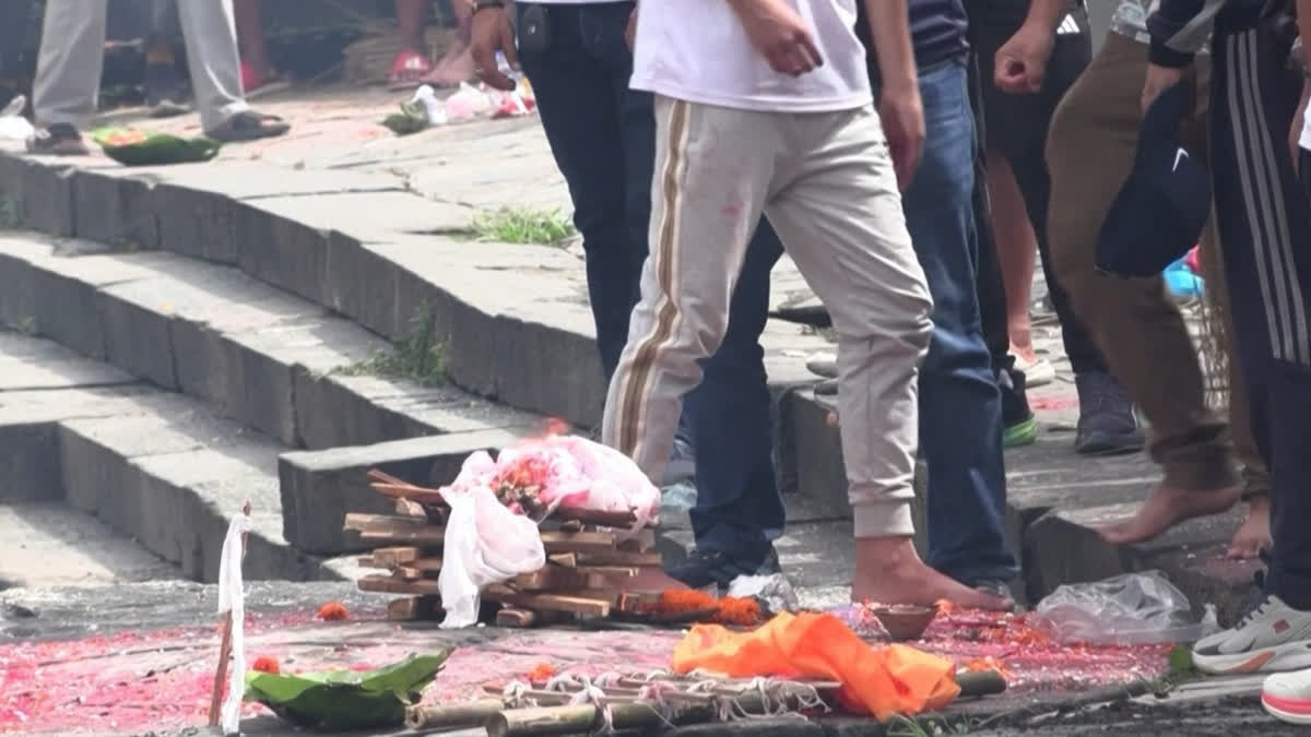Families In Nepal Hold Symbolic Funerals For Missing Kin Week After Deadly Floods.