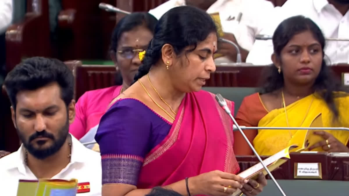 சட்டப்பேரவையில் அமைச்சர் விஜயலட்சுமி