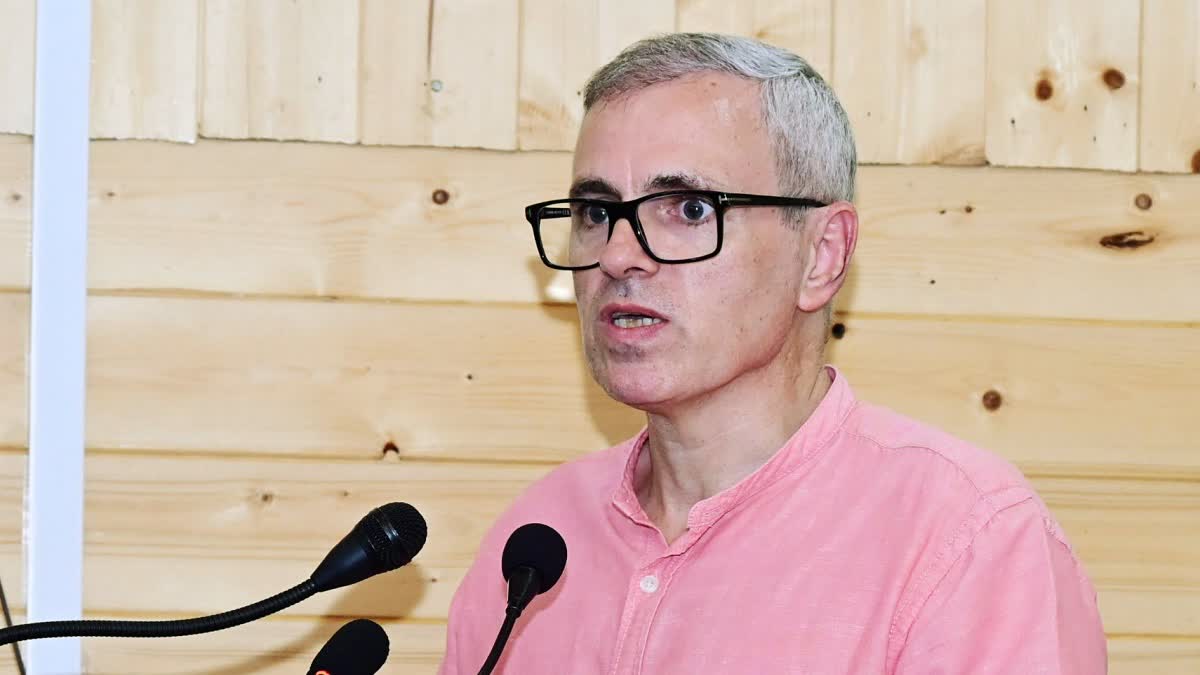 Chief Minister Omar Abdullah.