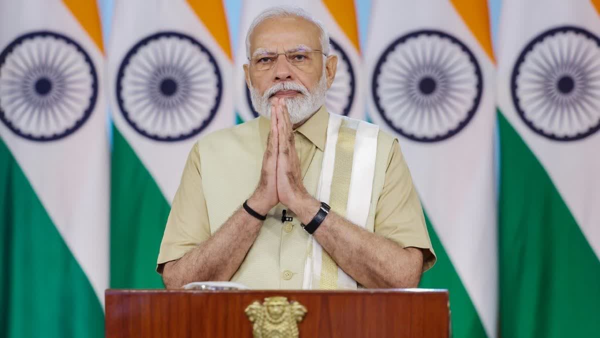 PM Modi birthday celebrations BJP'S Big plan to mark modi's 25 yeasrs in public life