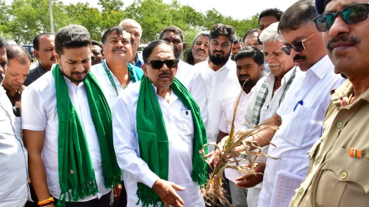 DCM Parameshwara instructs to handle drought situation appropriately