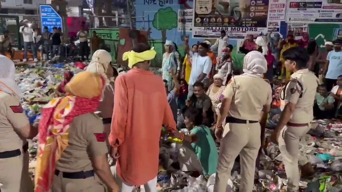 haryana sanitation workers protest