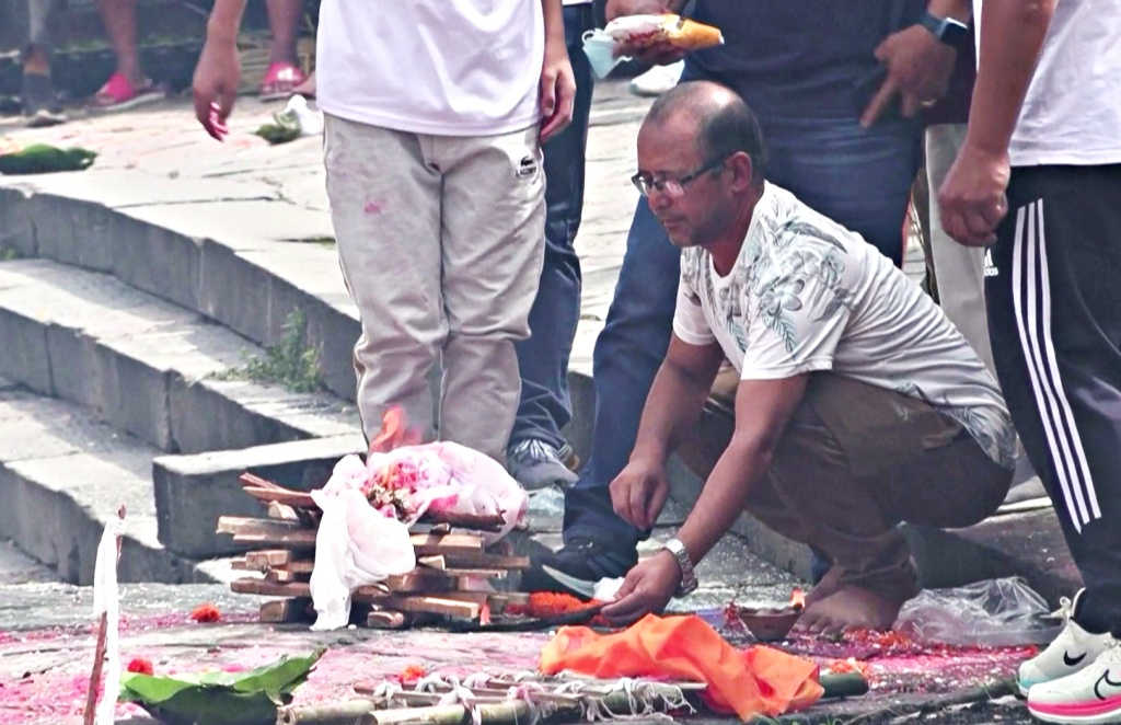 Symbolic Funeral for missing ones