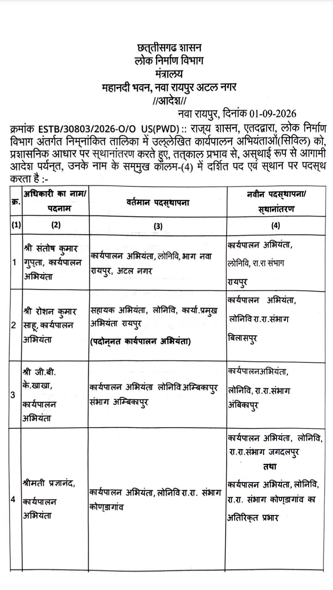 Public Works Department