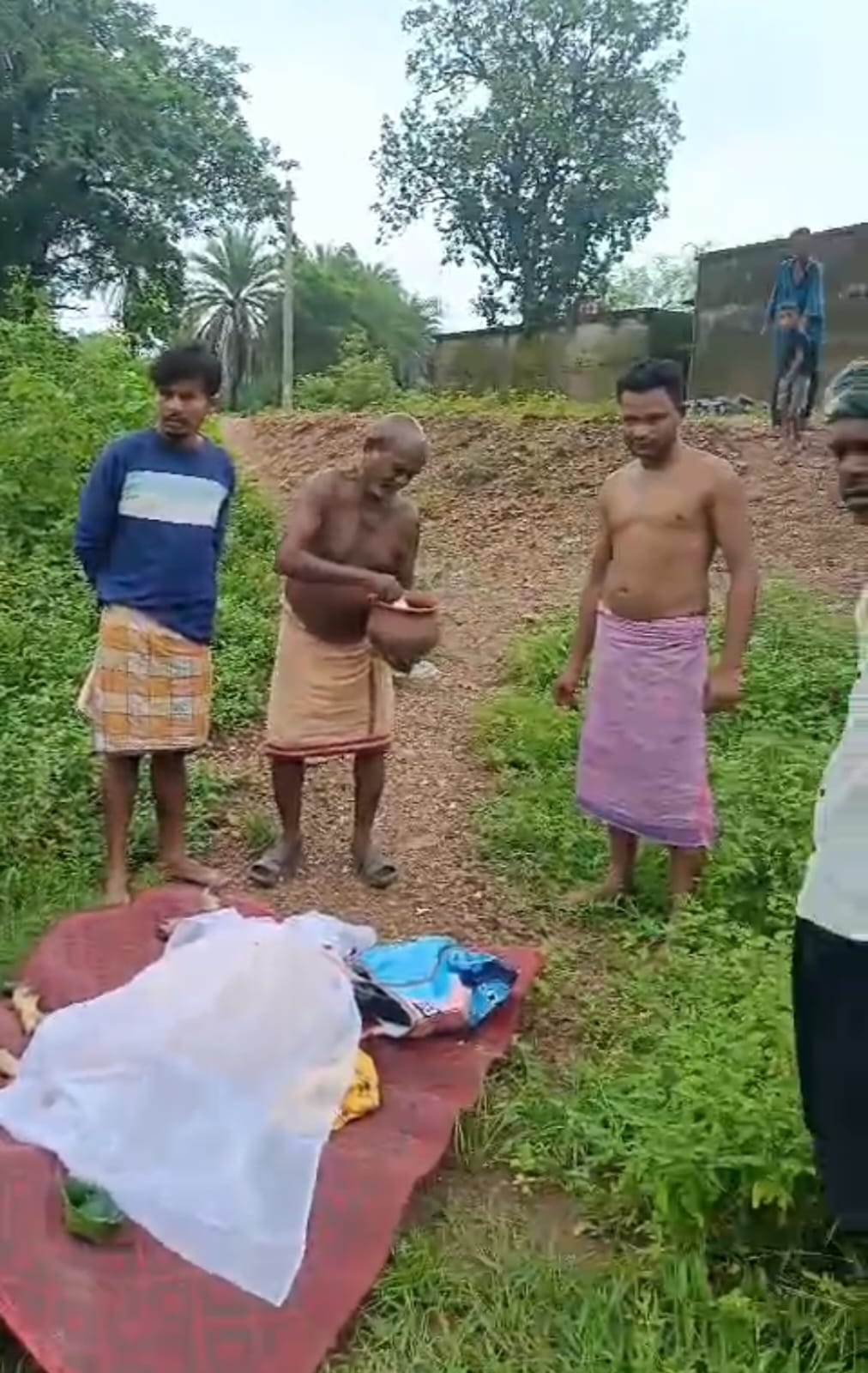 Last rites of Goat 'Kuwar'