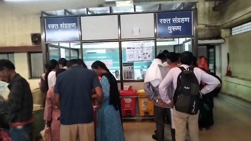 Swine flu cases at Durg District Hospital