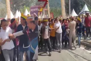 तहसीलदार कुल्लू और देवता के हरियानो के बीच हुई झड़प