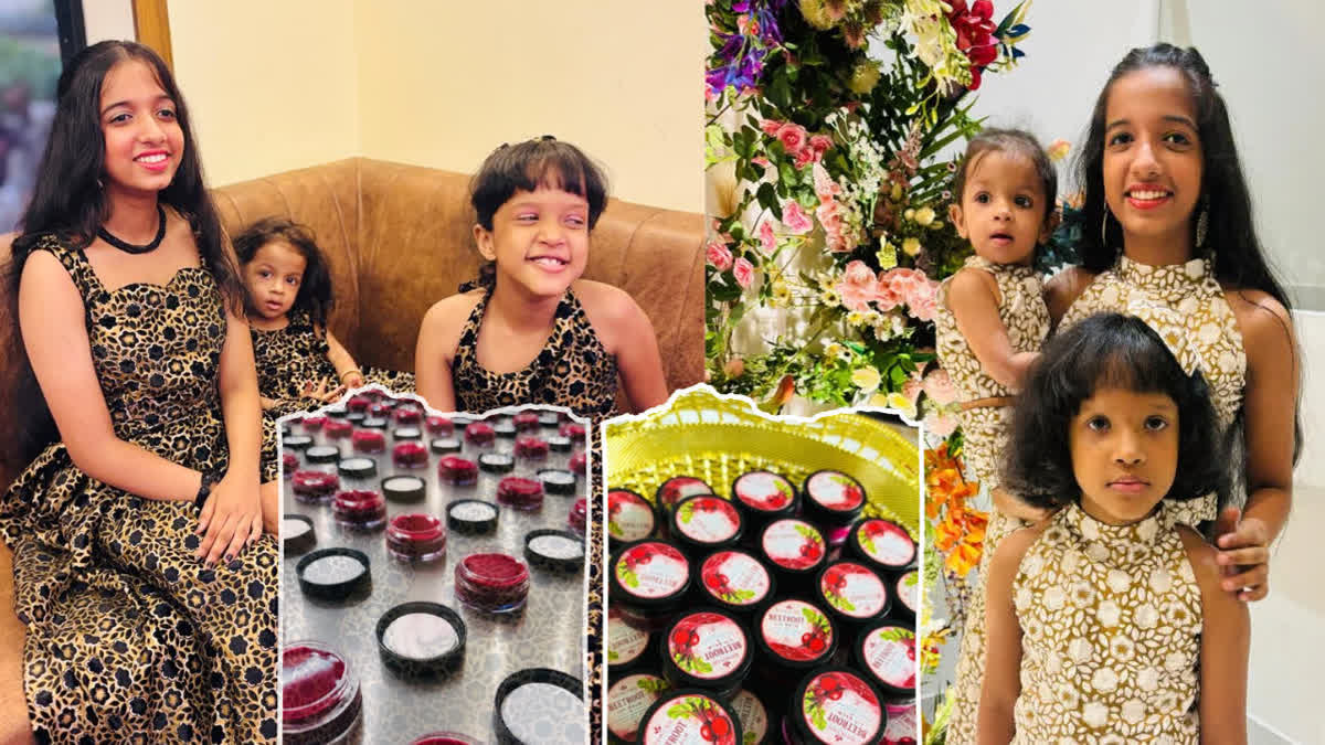 Thrissur Sis Take Aesthetic Global KANISHKA EKANSHKA MAKE BEAUTY AIDS Vidyavihar Kakkassery Students