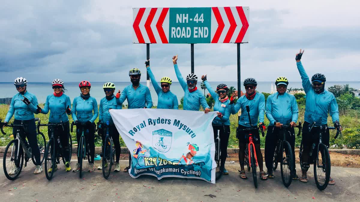 Kashmir To Kanyakumari Cycle Ride