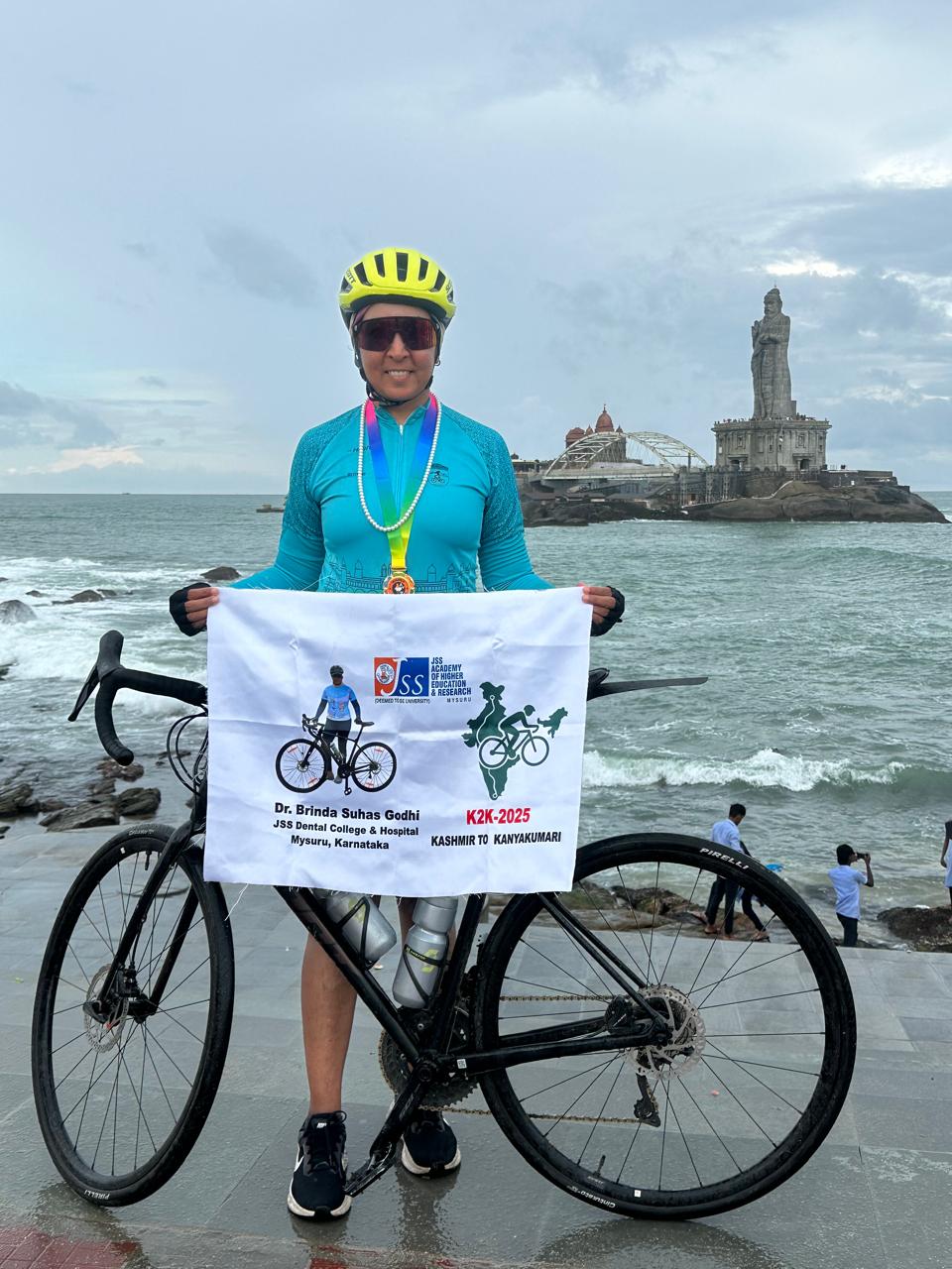 Kashmir To Kanyakumari Cycle Ride