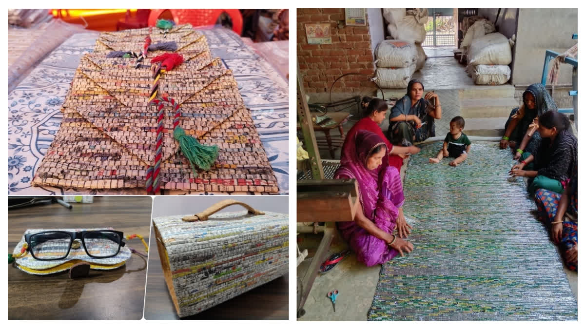 Rajasthan Woman Turns Old Newspapers Into Laptop Bags, Earns Lakhs And Creates Rural Jobs