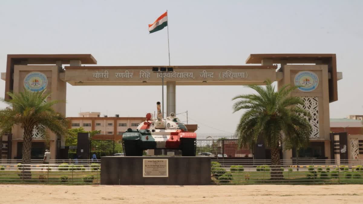 Female students of Chaudhary Ranbir Singh University Jind level serious allegations against teachers WhatsApp chat goes viral