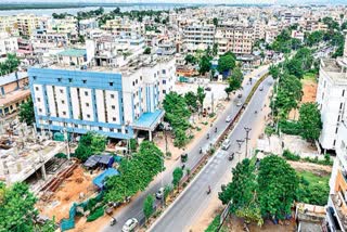 Huge Fly over In Vijayawada Limits