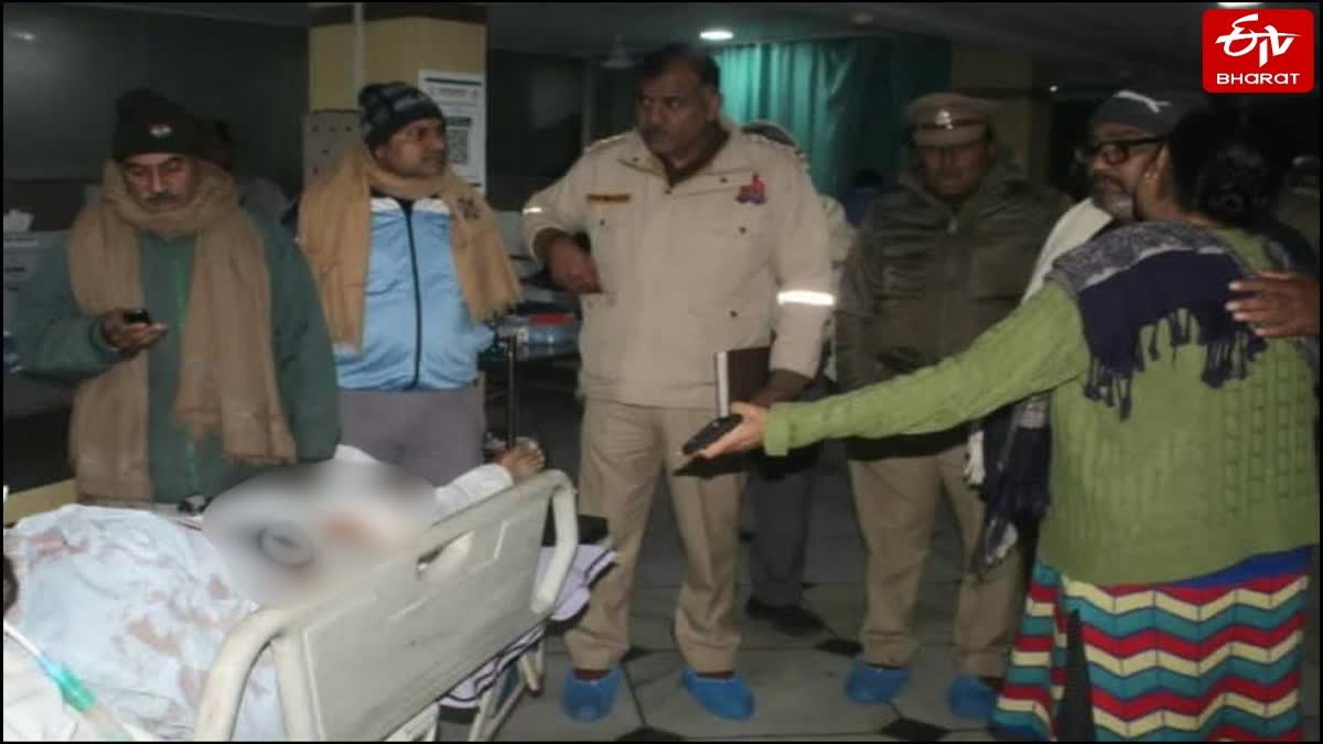 अस्पताल में भर्ती मरीज ने किया सुसाइड.