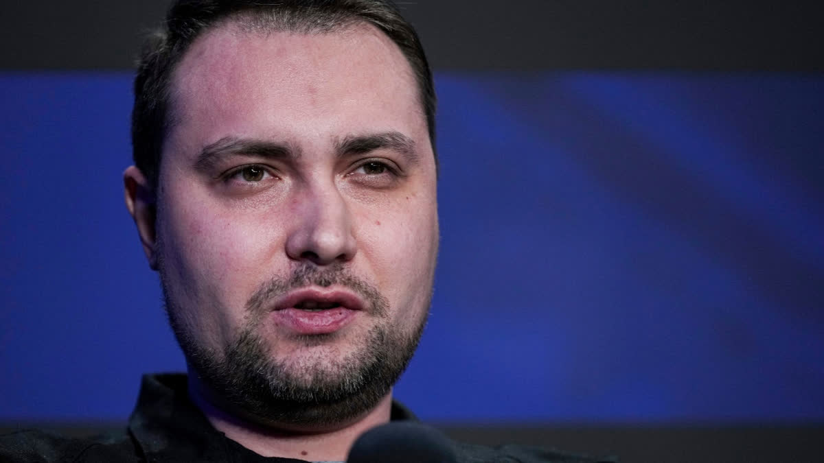 Zelenskyy Names Ukraine's Head Of Military Intelligence As His New Chief Of Staff FILE - Ukraine's military intelligence chief Maj. Gen. Kyrylo Budanov speaks during press conference in Kyiv, Ukraine, Feb. 23, 2025.