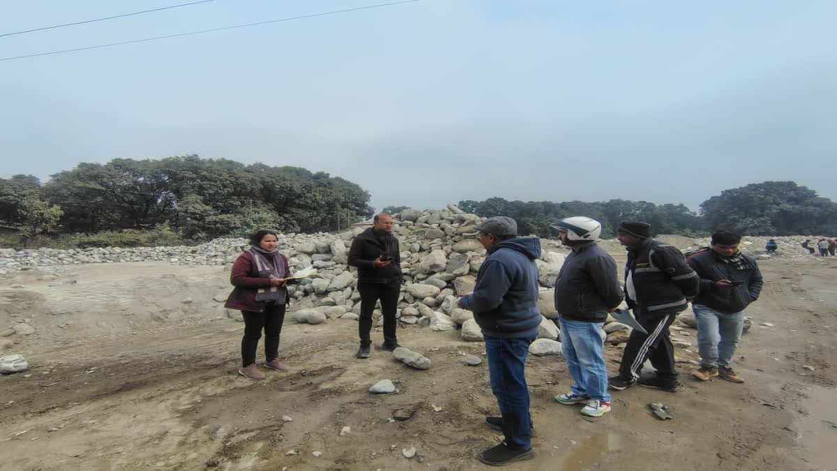 illegal mining and storage