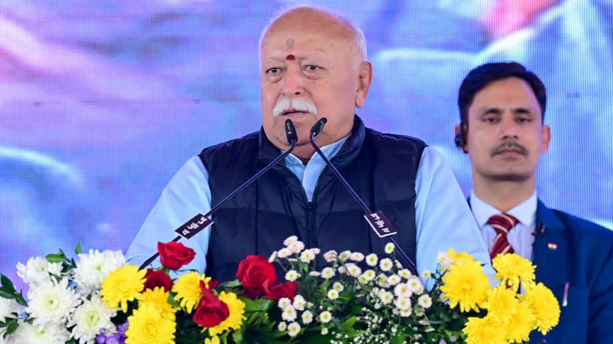 FILE - RSS chief Mohan Bhagwat