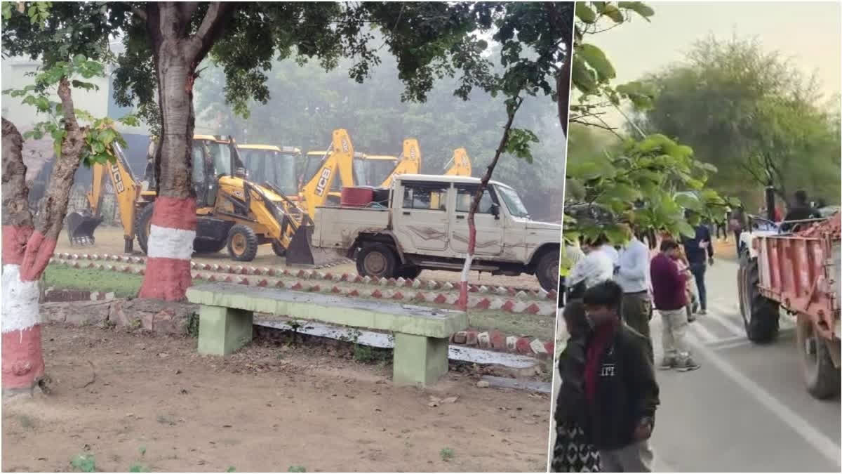 Heavy Machinery Disrupts Silence Of Bharatpur Bird Sanctuary During Peak Migratory Season