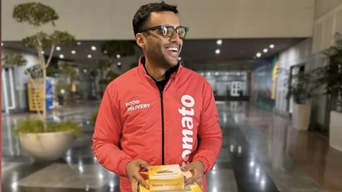 FILE - CEO of Zomato Deepinder Goyal