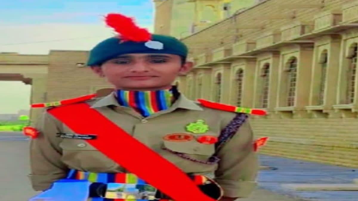 NCC cadet Pooja selected for the Army Day parade