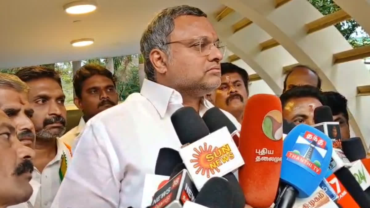 தமிழகத்தில் பூரண மதுவிலக்கு சாத்தியமில்லை - எம்.பி கார்த்திக் சிதம்பரம் கருத்து