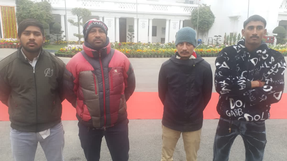 The monkey repelling experts of Delhi Assembly.