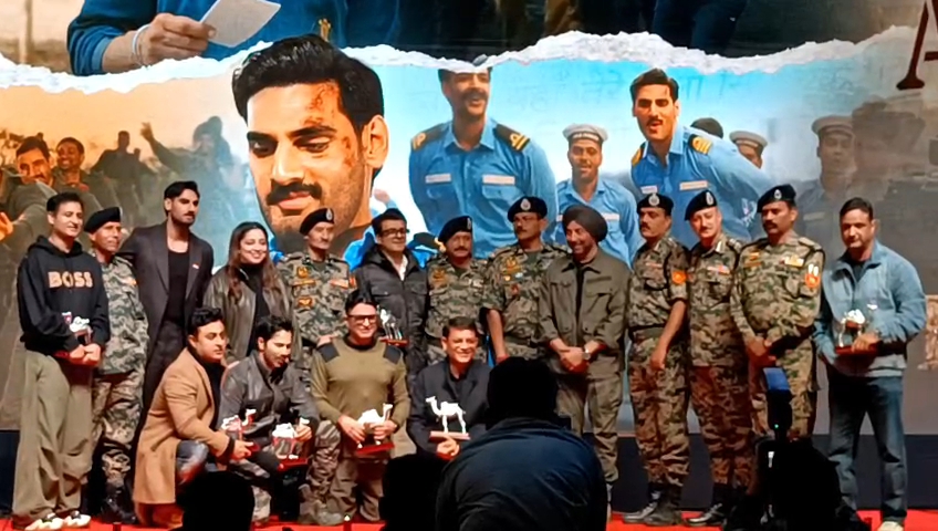 فلم  'بارڈر 2' گانے کی لانچنگ تقریب