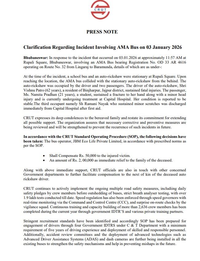 Capital Region Urban Transport Compensation