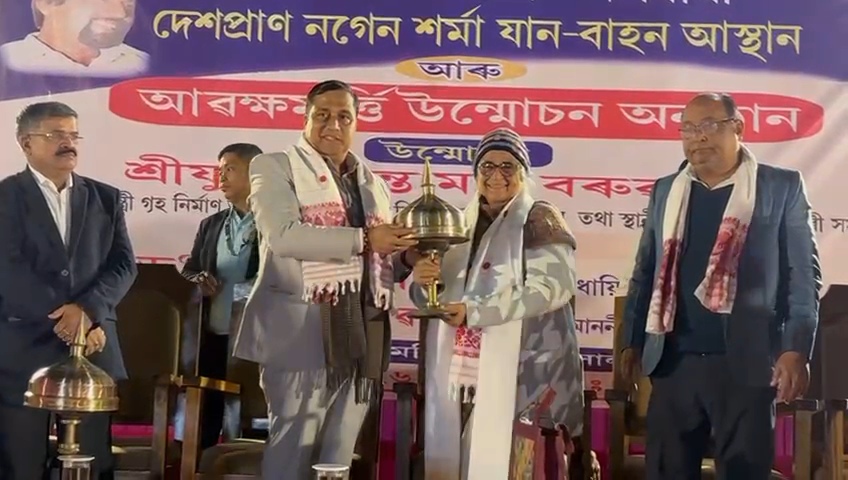 Nagen Sarma statue Nalbari