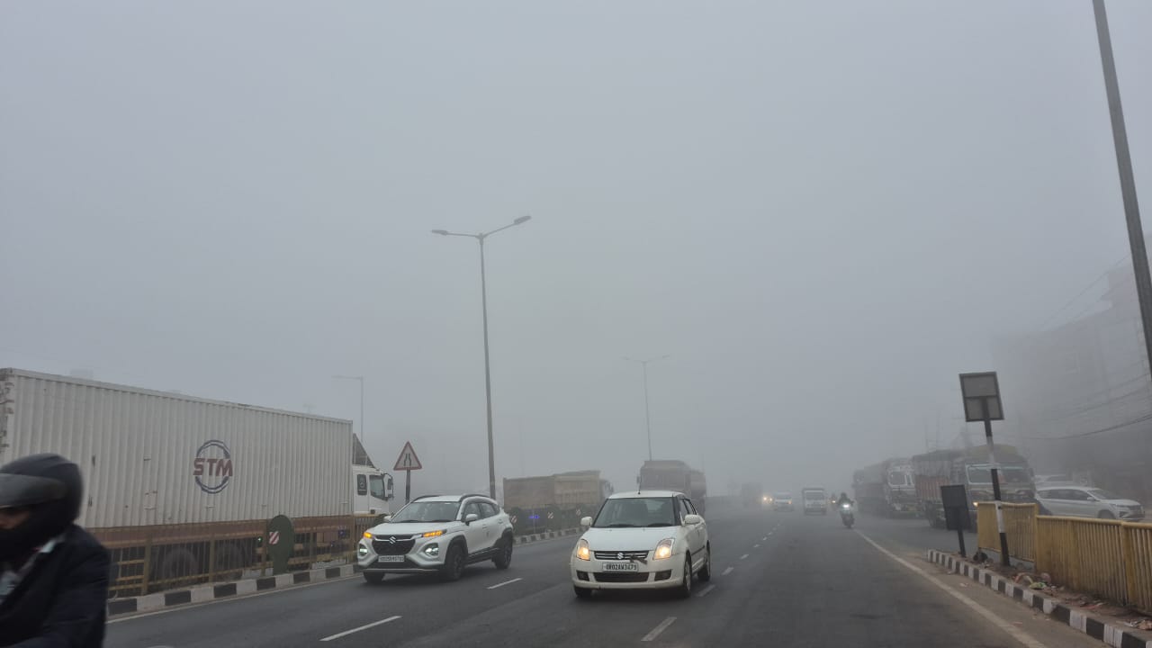 dense fog in bhubaneswar