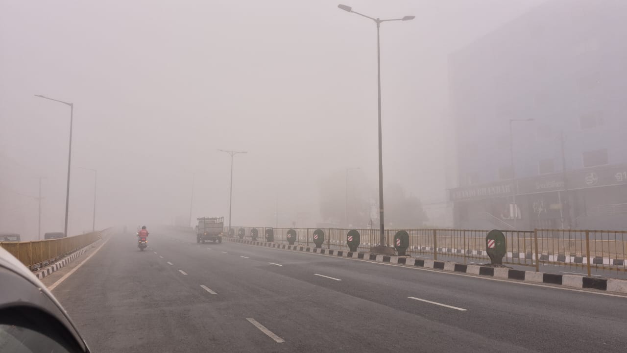 dense fog in bhubaneswar