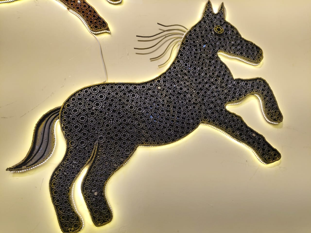 A Horse Made In Waste knot