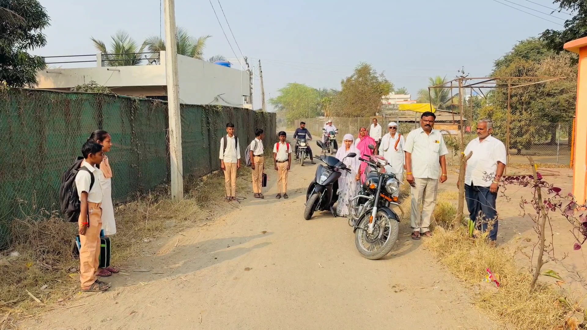 National Anthem Played Every Day In Saundala