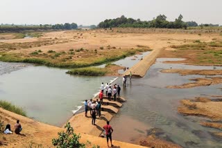WATER CRISIS IN INDRAVATI RIVER