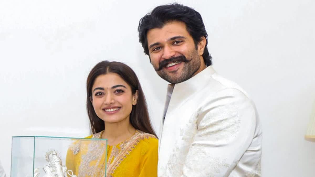 Vijay Rashmika wedding couple share Dreamy Video photo from Sangeet Ceremony actors social work initiatives