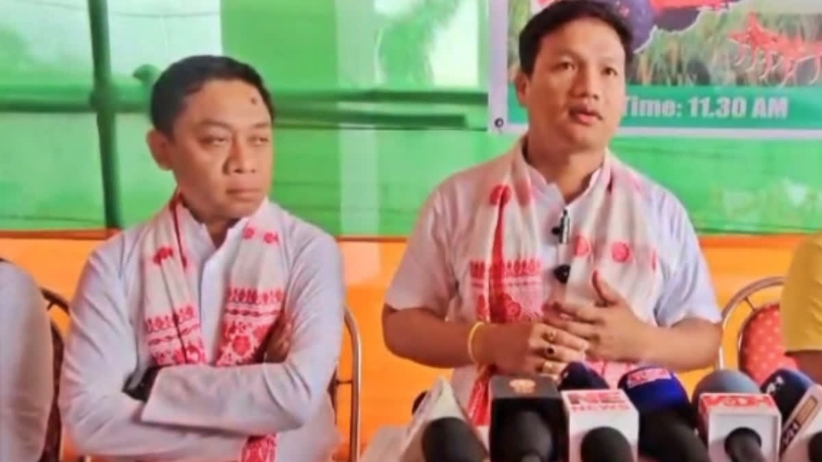 CEM of the North Cachar Hills Autonomous Council Debolal Gorlosa