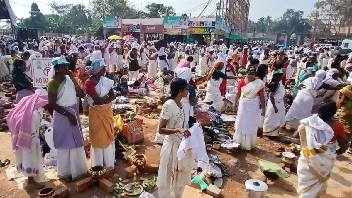 ആറ്റുകാല്‍ പൊങ്കാല  തിരുവനന്തപുരം  ആറ്റുകാല്‍ ദേവി ക്ഷേത്രം  തെരളി മണ്ടപ്പുറ്റ്