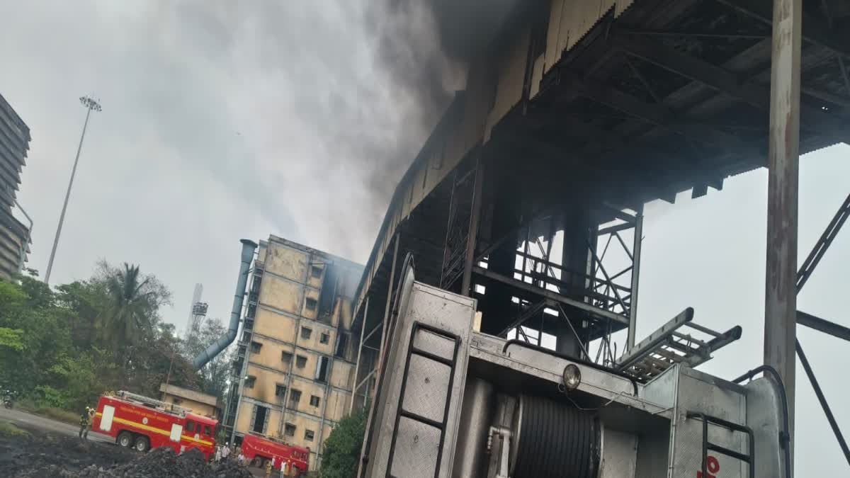 தூத்துக்குடி அனல் மின் நிலையத்தில் தீ விபத்து