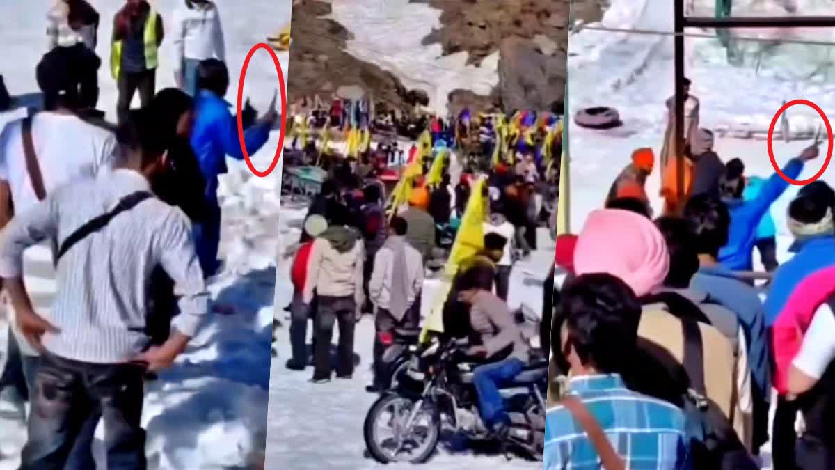 Punjab Tourists Create Ruckus