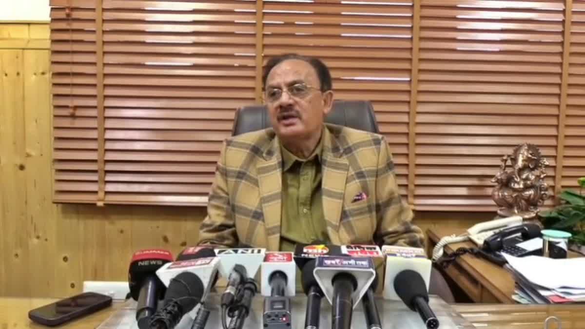 Himachal Cabinet Minister Harshvardhan Chauhan